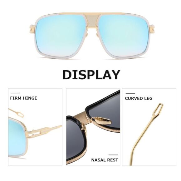 Men’s Aviator Sunglasses - Picture 5 of 5